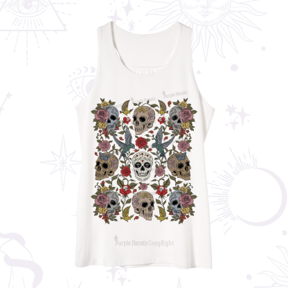 Purplehecate Skull Garden Tank