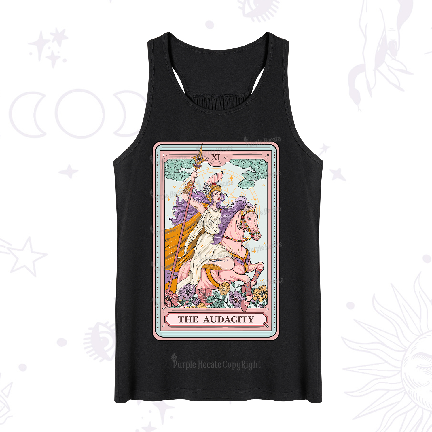 Purplehecate The Audacity Tarot Card Tank