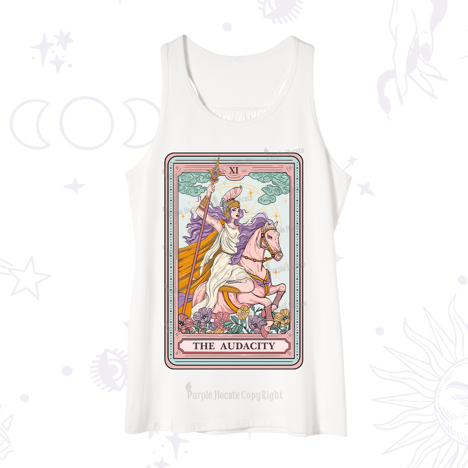 Purplehecate The Audacity Tarot Card Tank