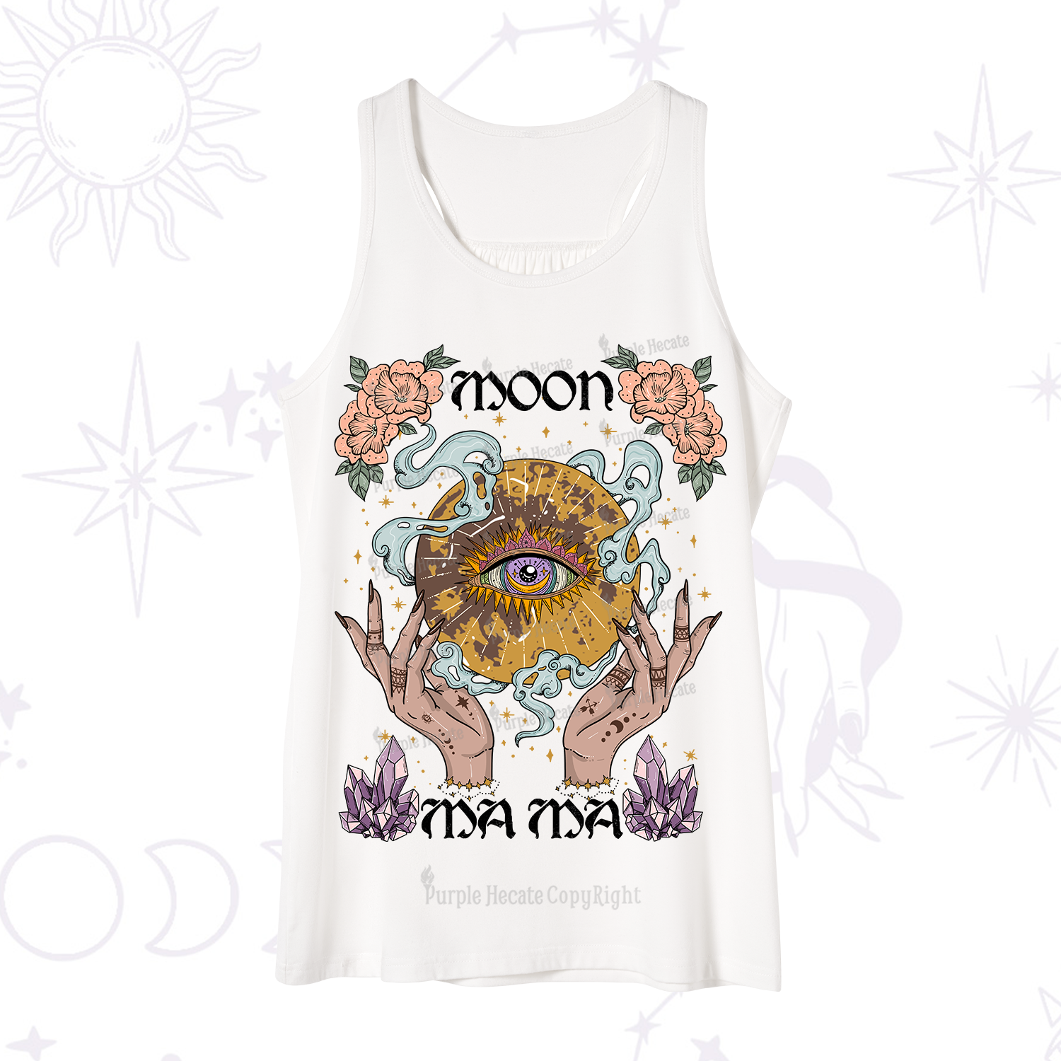 Purplehecate Moon Mama Tank