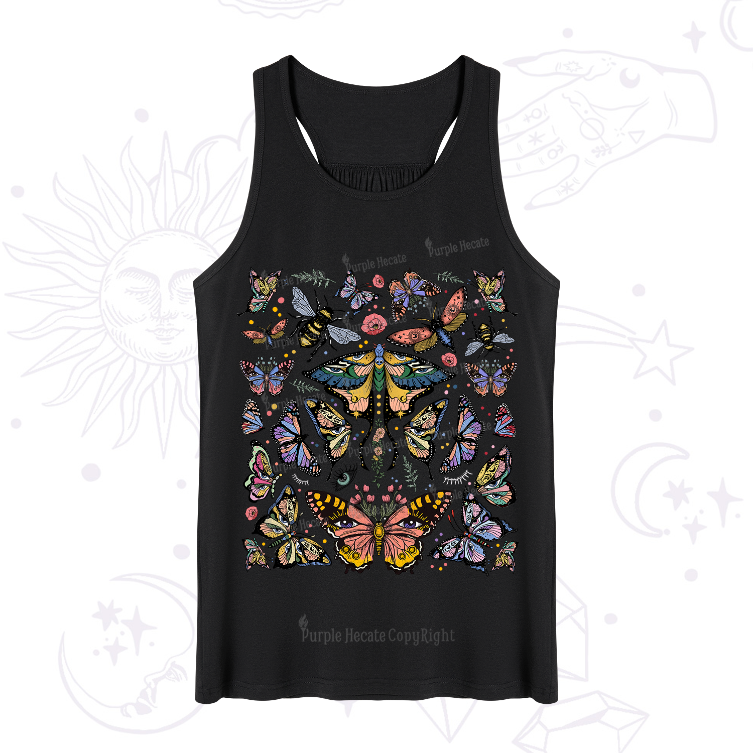 Purplehecate Mystical Butterfly & Moth Tank