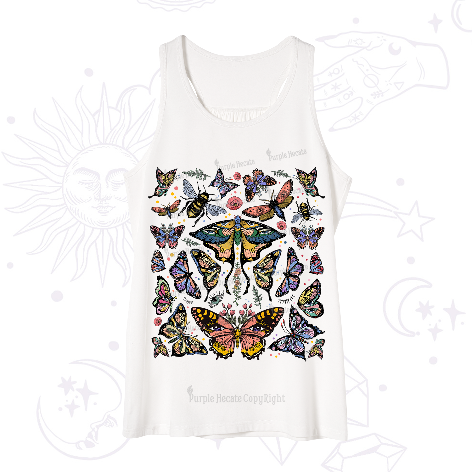 Purplehecate Mystical Butterfly & Moth Tank