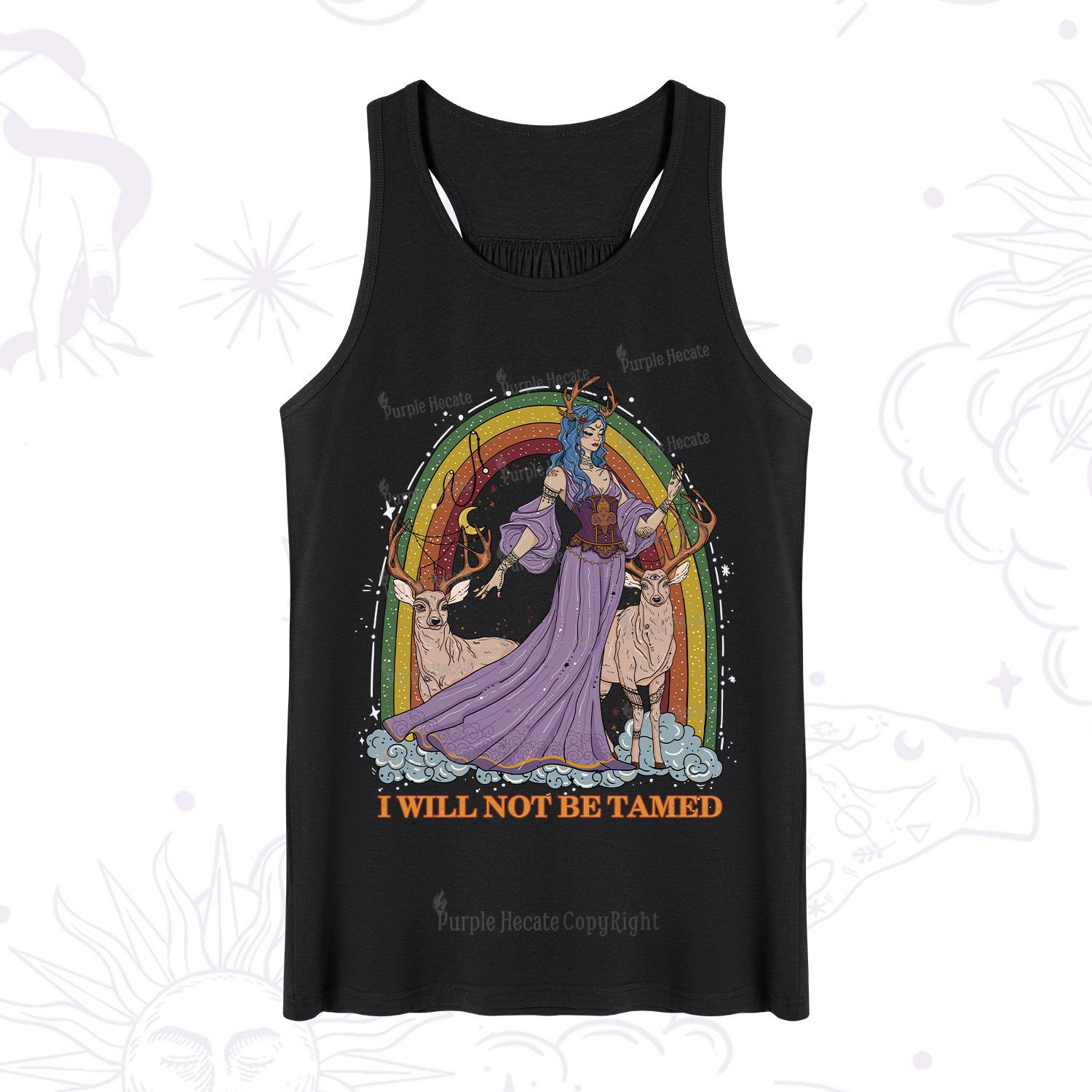 Purplehecate I Will No Be Tamed Tank