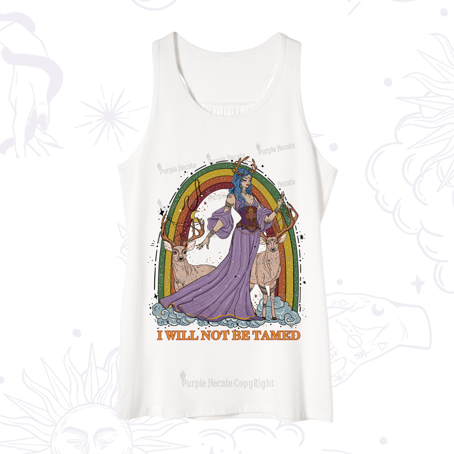 Purplehecate I Will No Be Tamed Tank