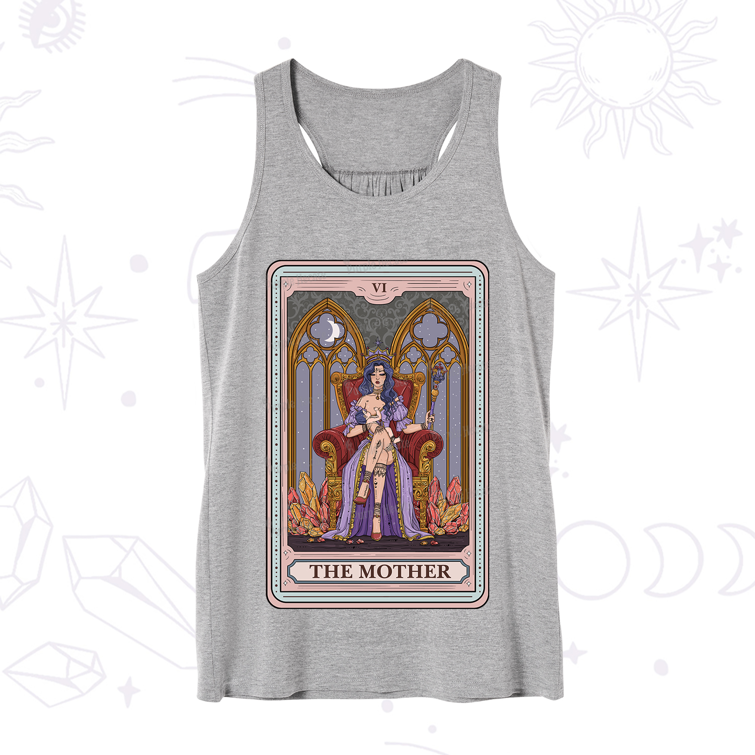 Purplehecate The Mother Tarot Card Tank