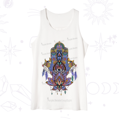 Purplehecate Hamsa Evil Eye Tank