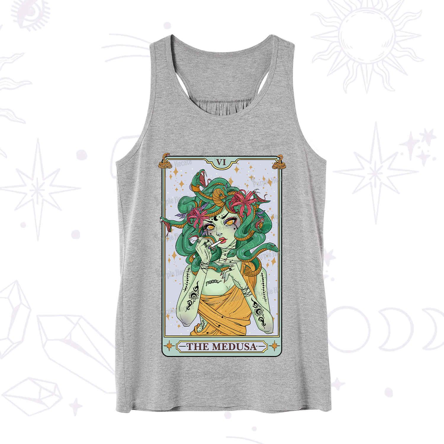 Purplehecate The Medusa Tarot Tank