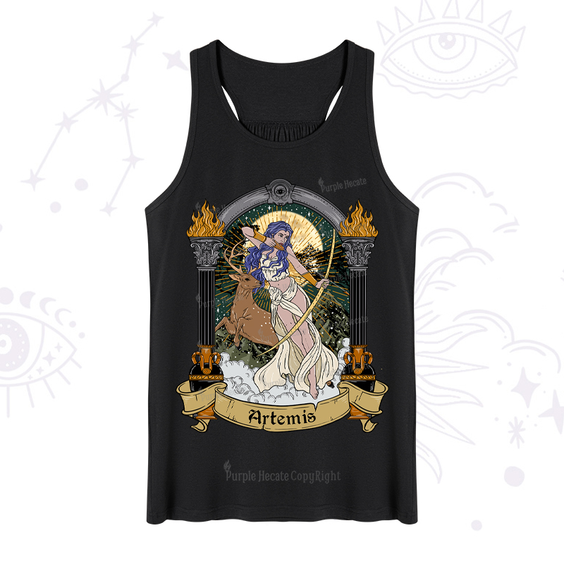 Purplehecate The Huntress Goddess Artemis Tank