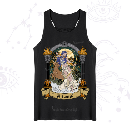Purplehecate The Huntress Goddess Artemis Tank