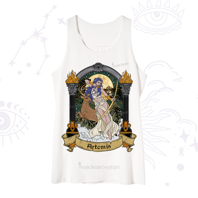 Purplehecate The Huntress Goddess Artemis Tank