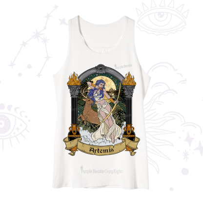 Purplehecate The Huntress Goddess Artemis Tank