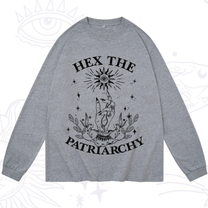 Purplehecate Smash The Patriarchy Long Sleeve T-Shirt