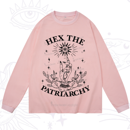 Purplehecate Smash The Patriarchy Long Sleeve T-Shirt