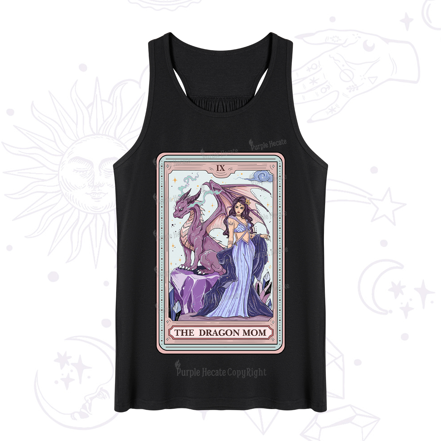 Purplehecate The Dragon Mom Tarot Tank