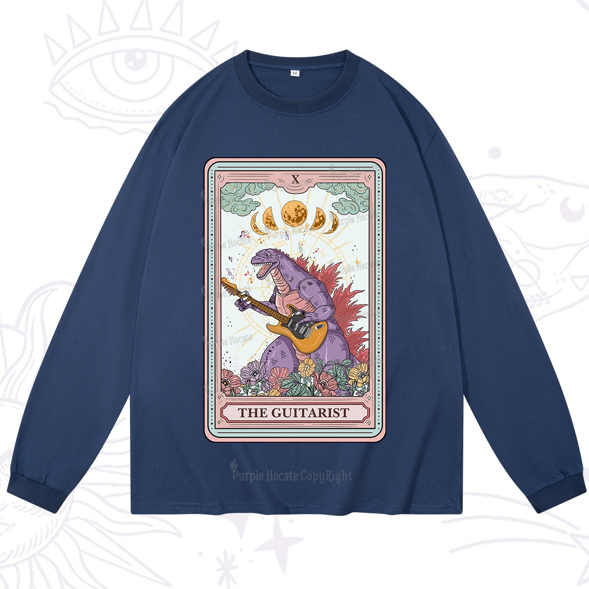 Purplehecate The Guitarist Tarot Long Sleeve T-Shirt