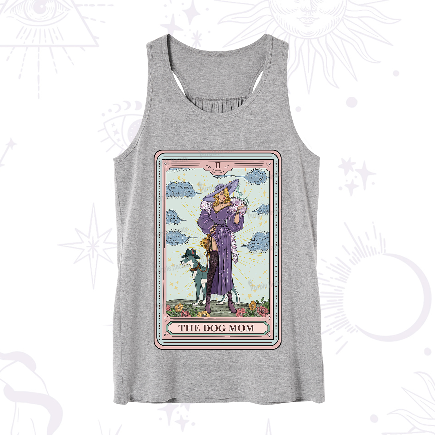 Purplehecate The Dog Mom Tarot Tank