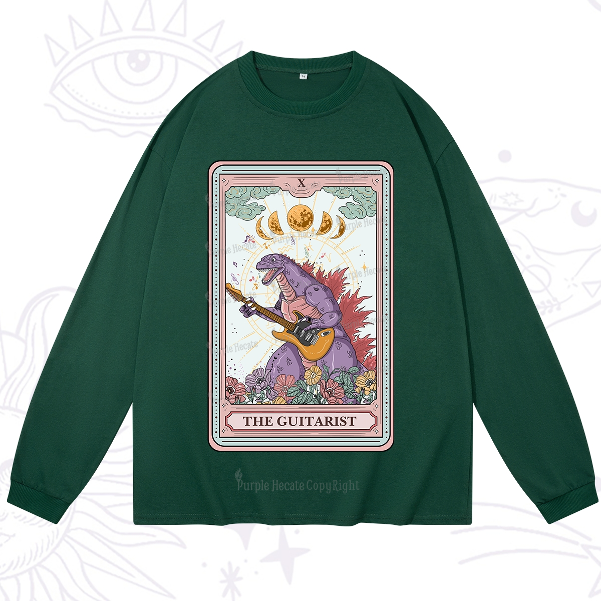 Purplehecate The Guitarist Tarot Long Sleeve T-Shirt