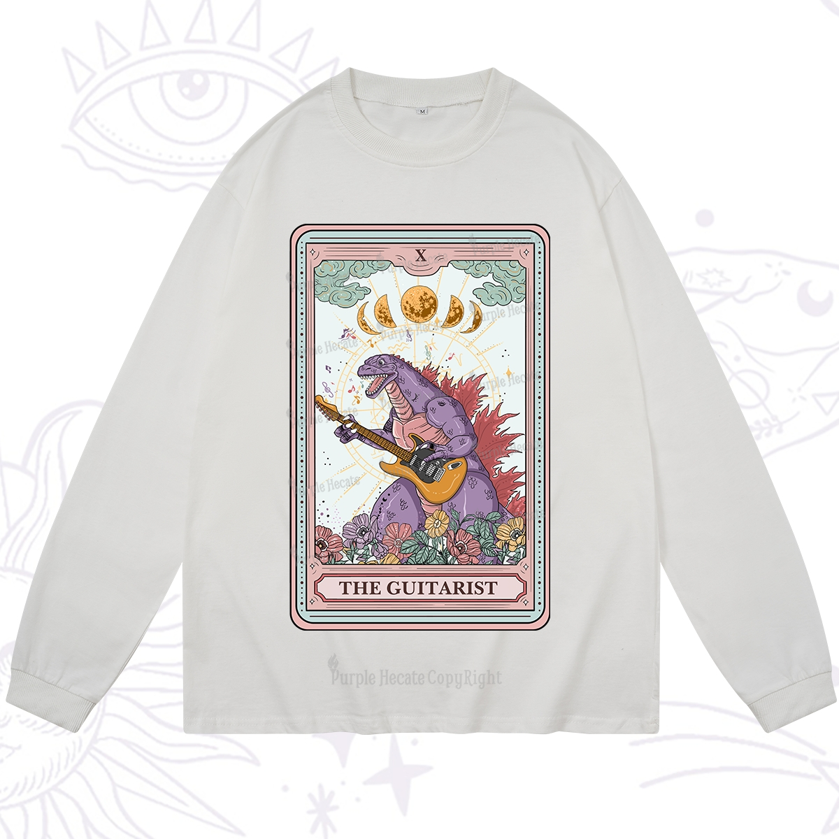Purplehecate The Guitarist Tarot Long Sleeve T-Shirt