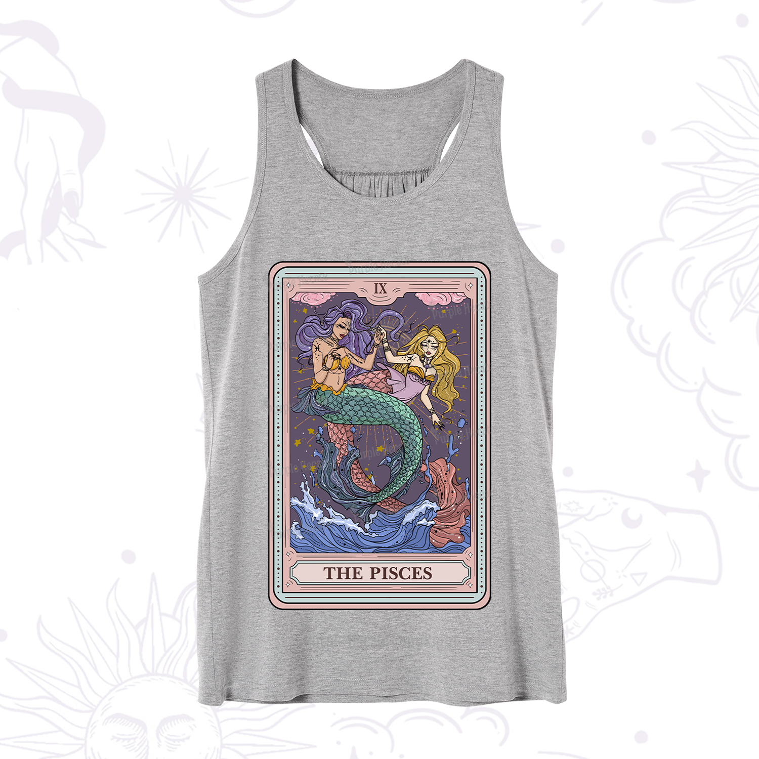 Purplehecate The Pisces Tarot Tank