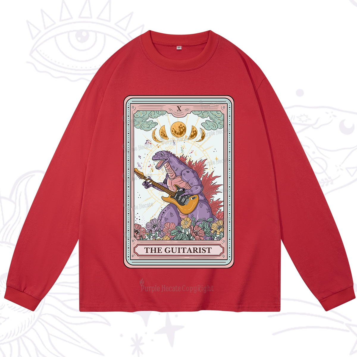 Purplehecate The Guitarist Tarot Long Sleeve T-Shirt