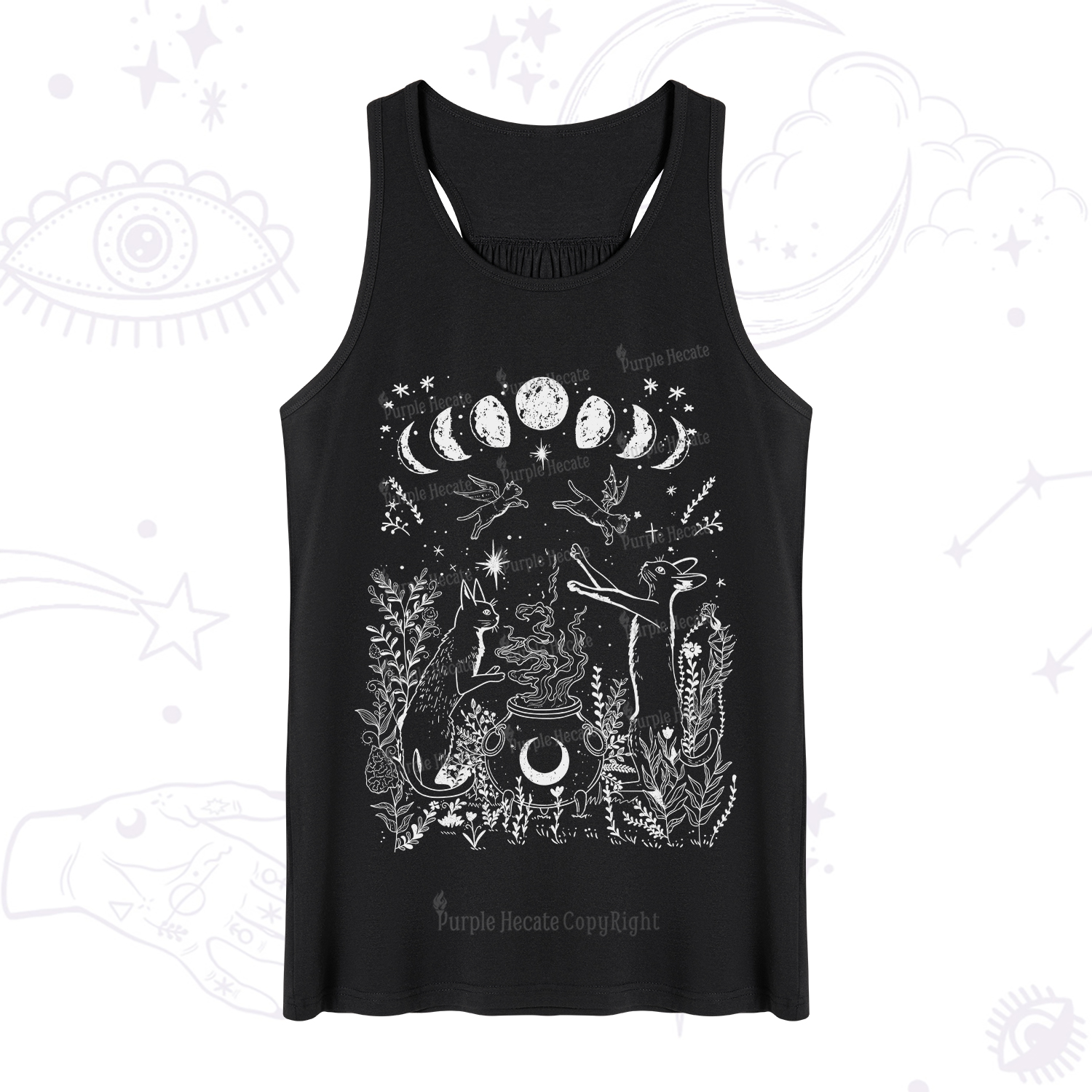 Purplehecate Celestial Cat Tank