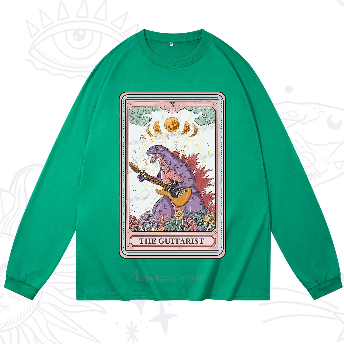 Purplehecate The Guitarist Tarot Long Sleeve T-Shirt