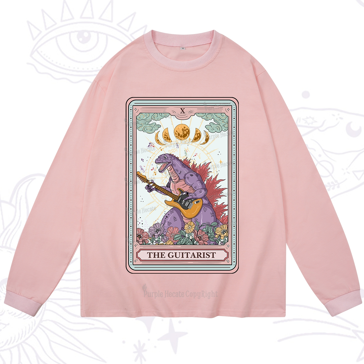 Purplehecate The Guitarist Tarot Long Sleeve T-Shirt