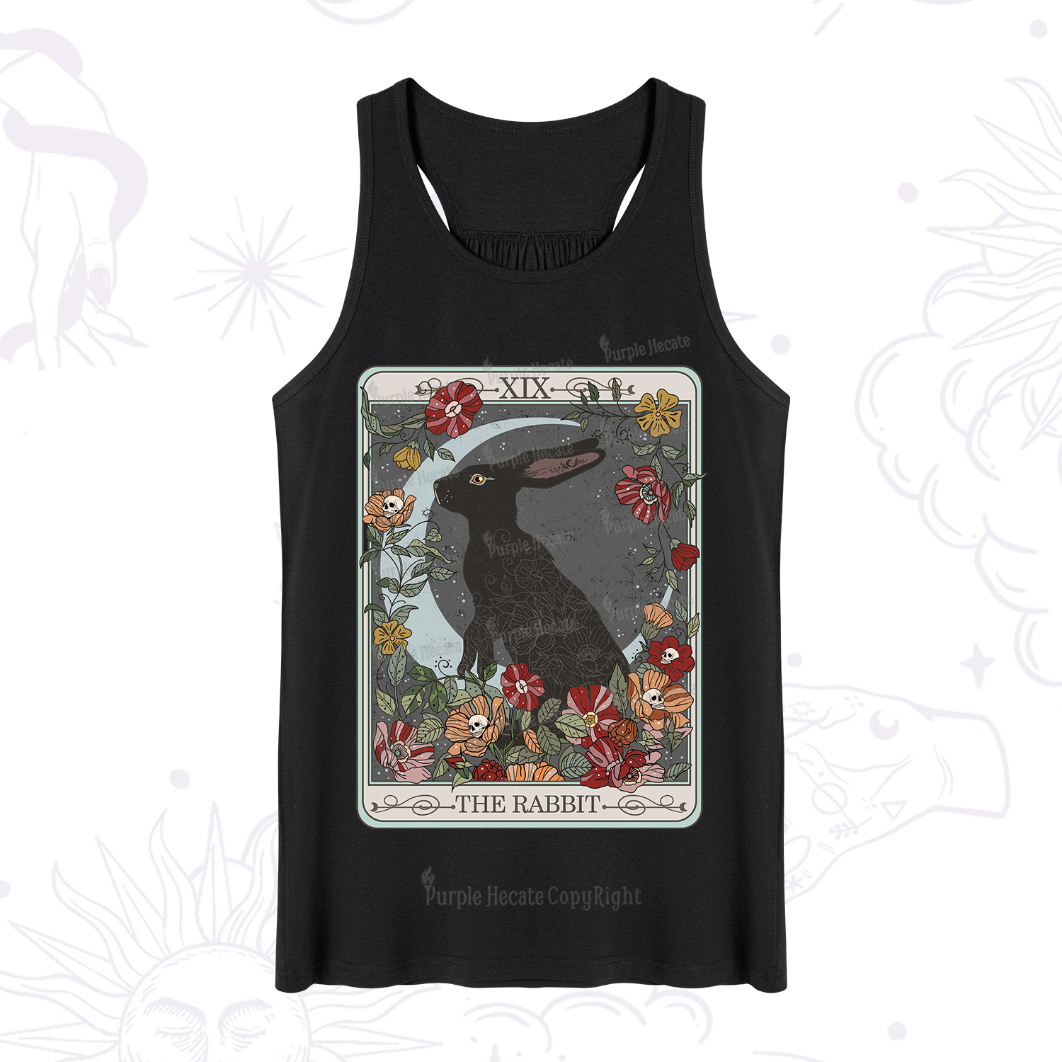 Purplehecate The Rabbit Tarot Tank