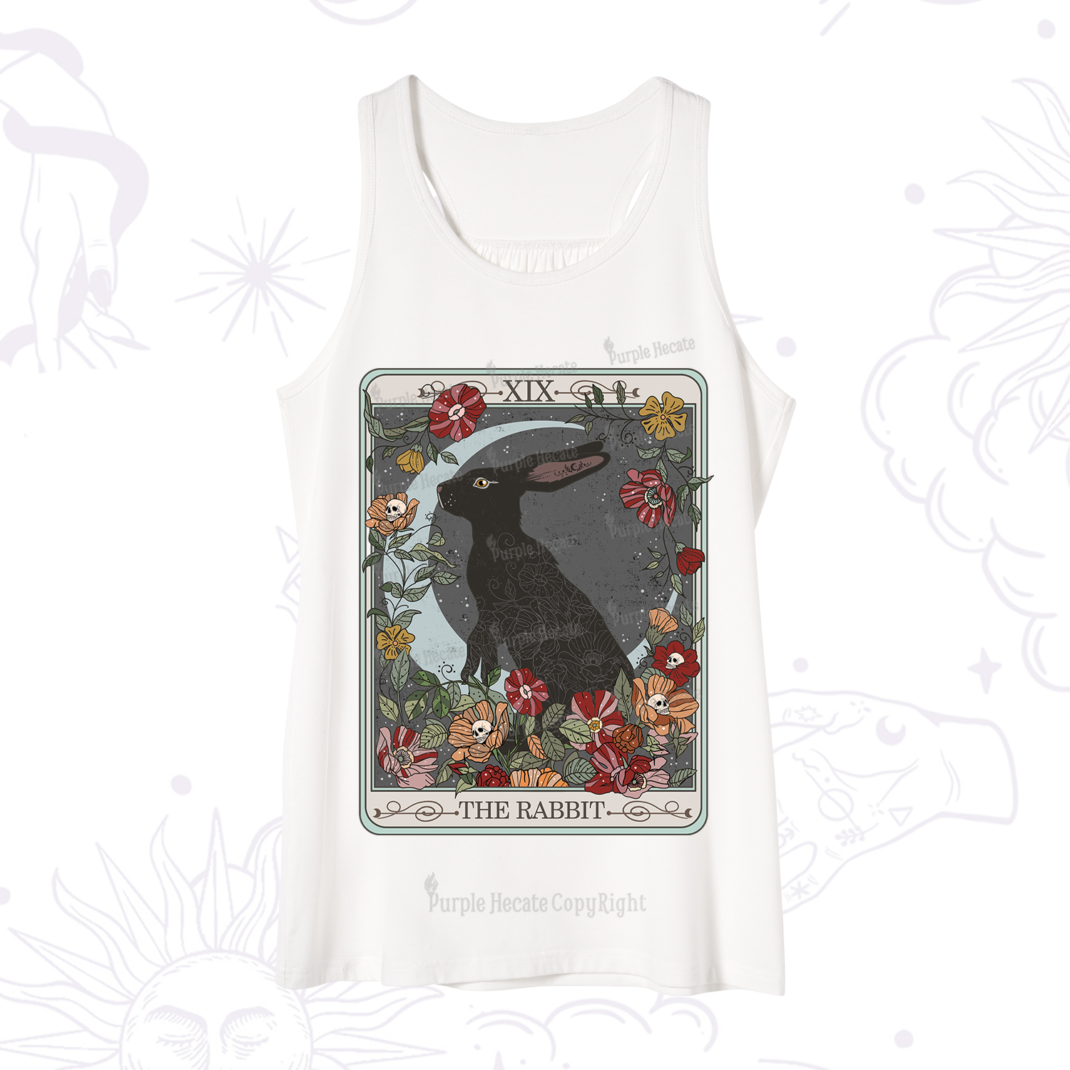 Purplehecate The Rabbit Tarot Tank