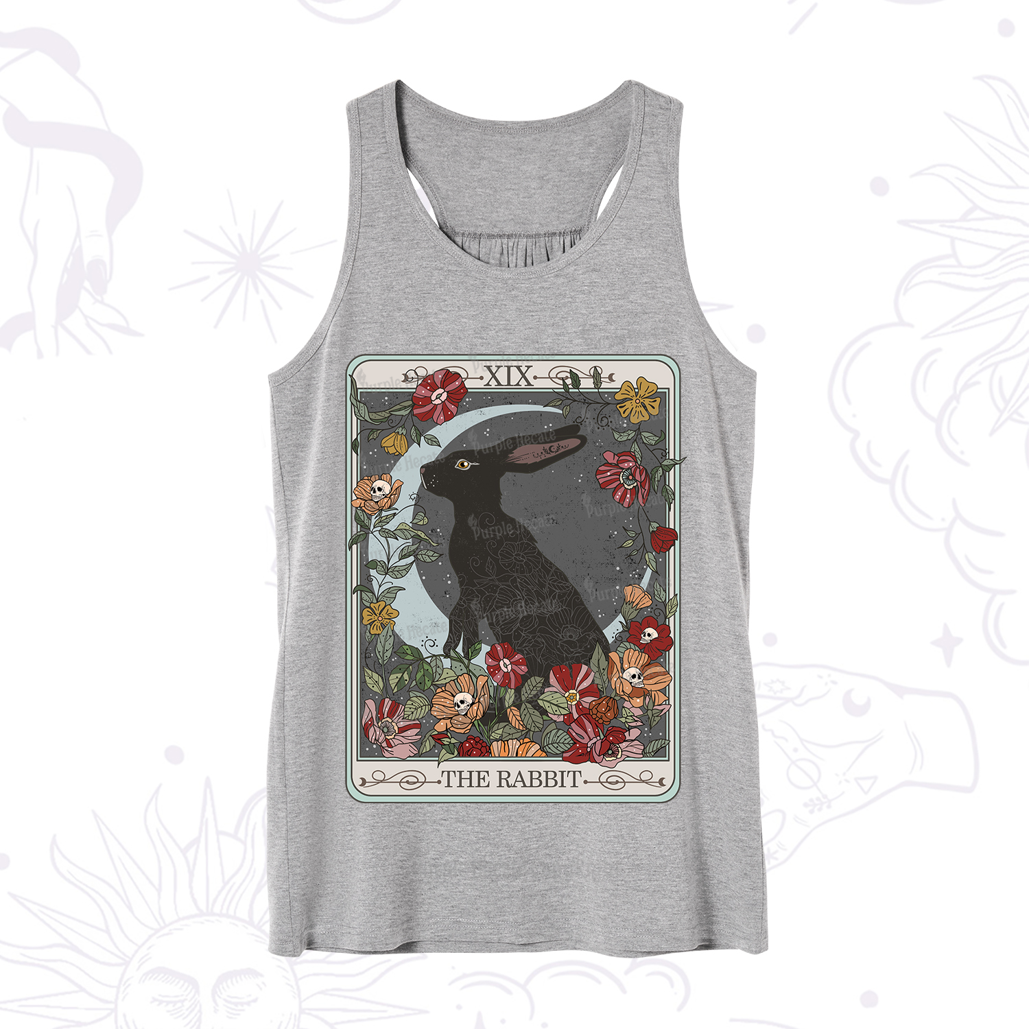 Purplehecate The Rabbit Tarot Tank