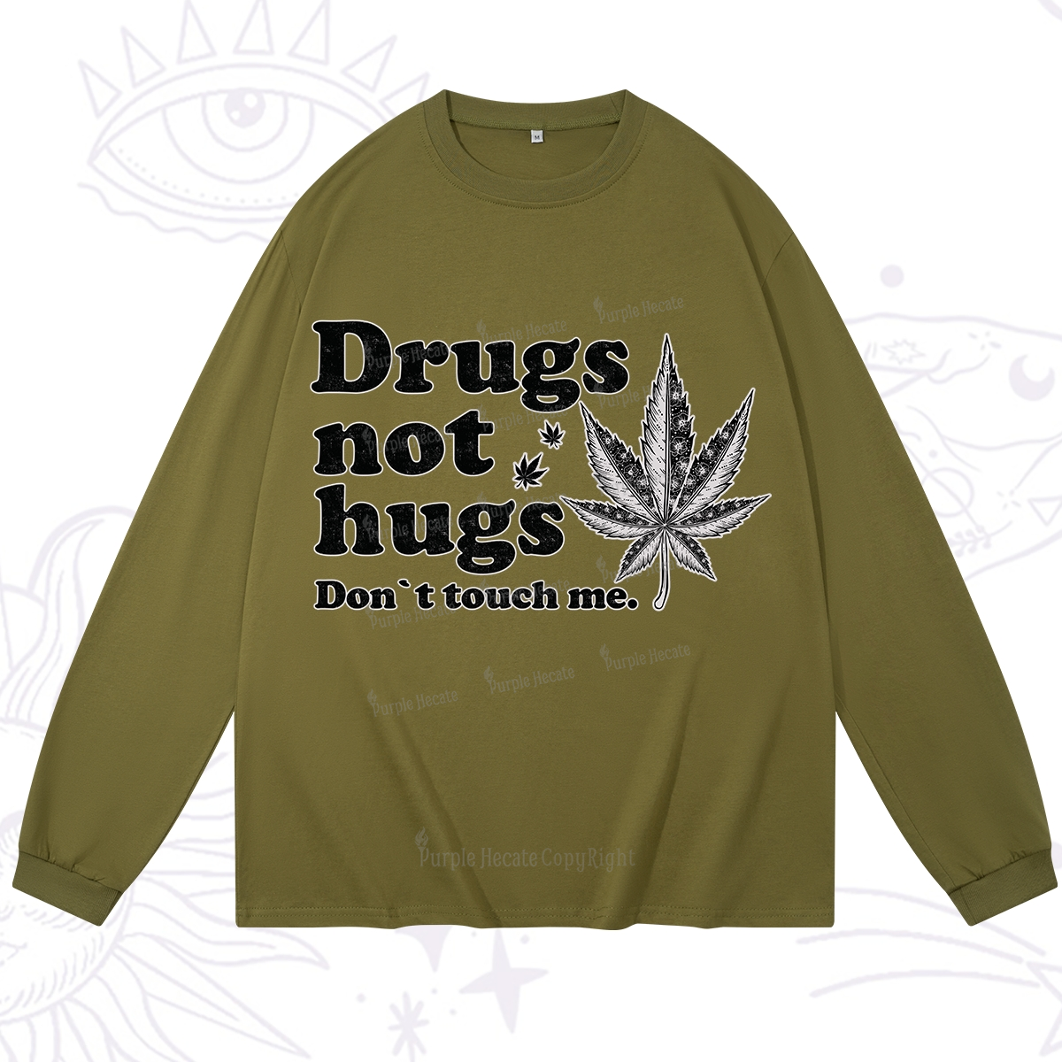 Purplehecate Don't Touch Me Long Sleeve T-Shirt