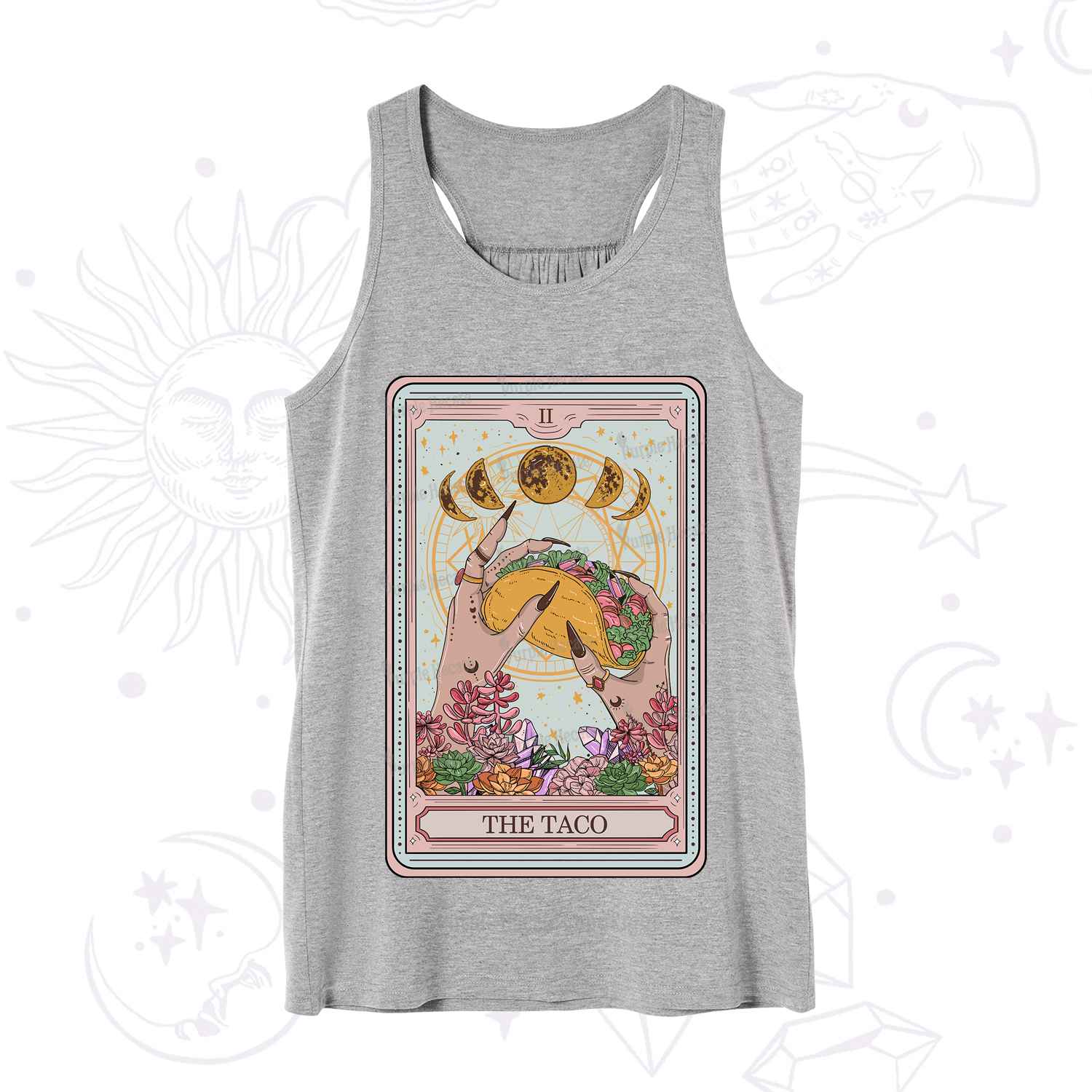 Purplehecate The Taco Tarot Tank