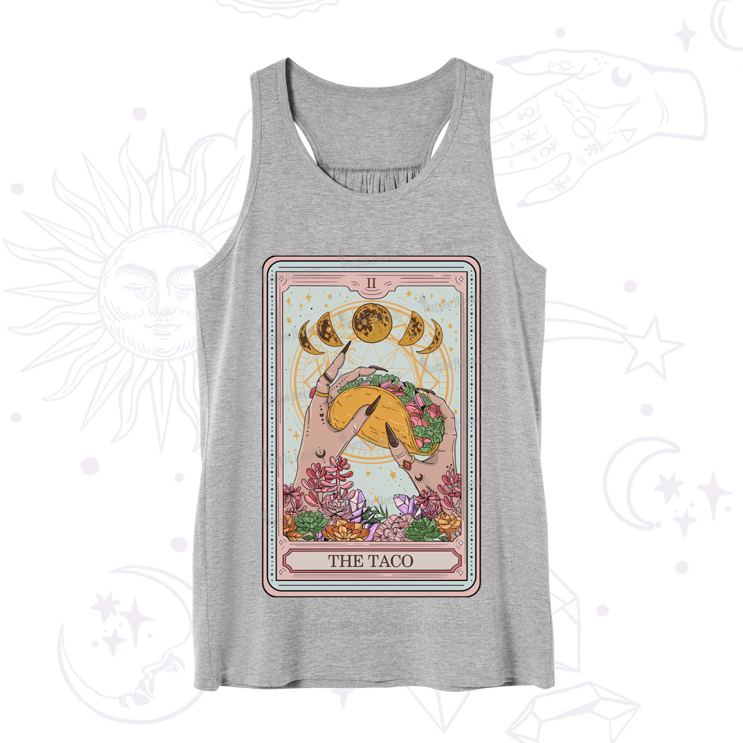 Purplehecate The Taco Tarot Tank