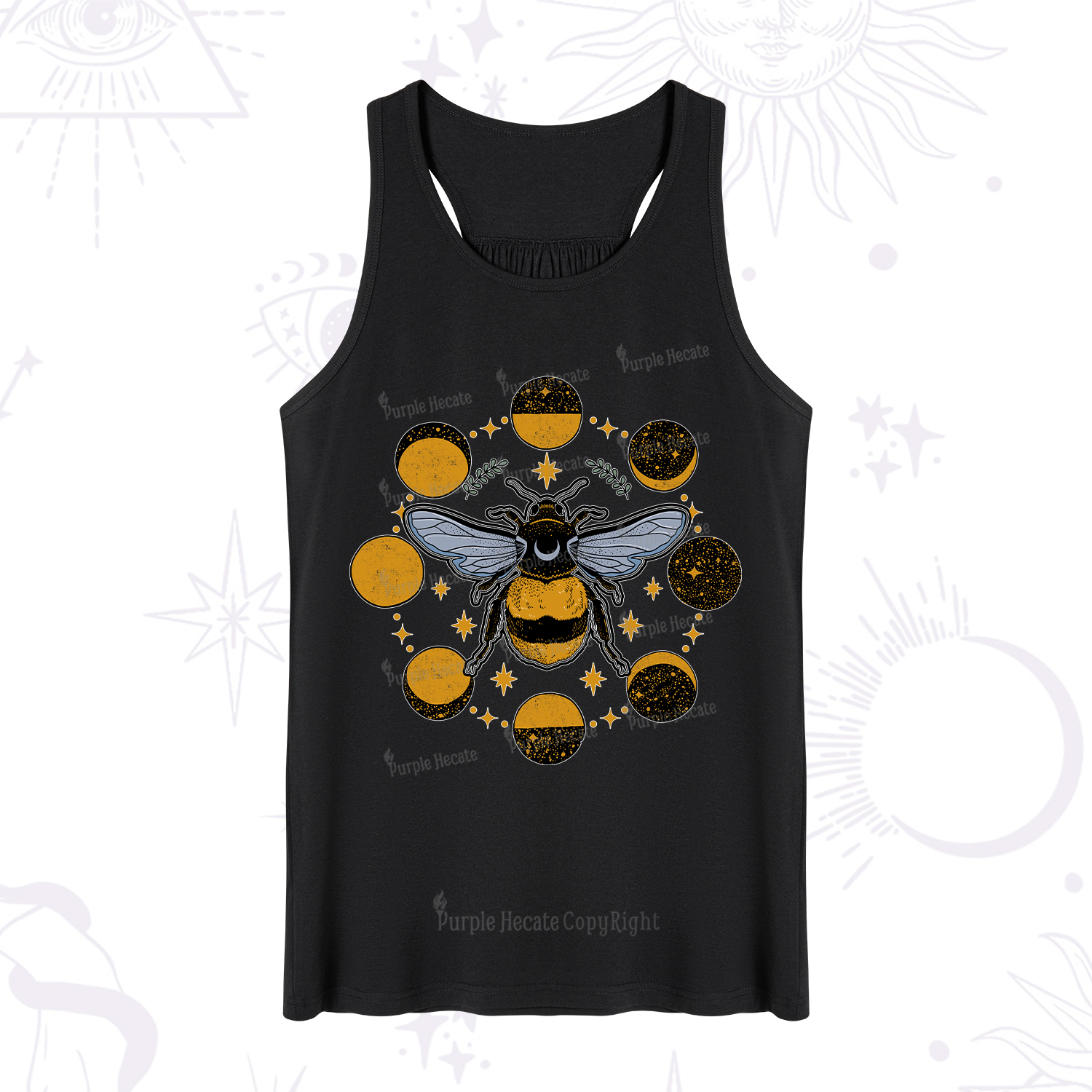 Purplehecate Phases of the Moon Bee Tank