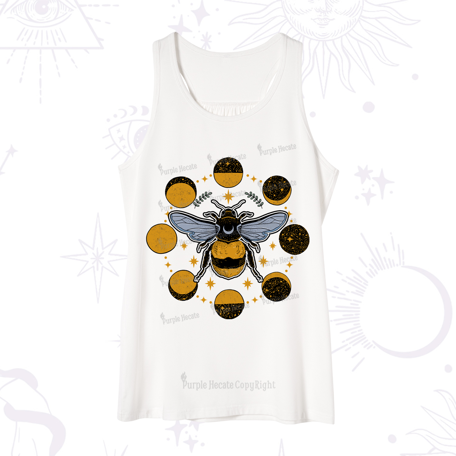 Purplehecate Phases of the Moon Bee Tank