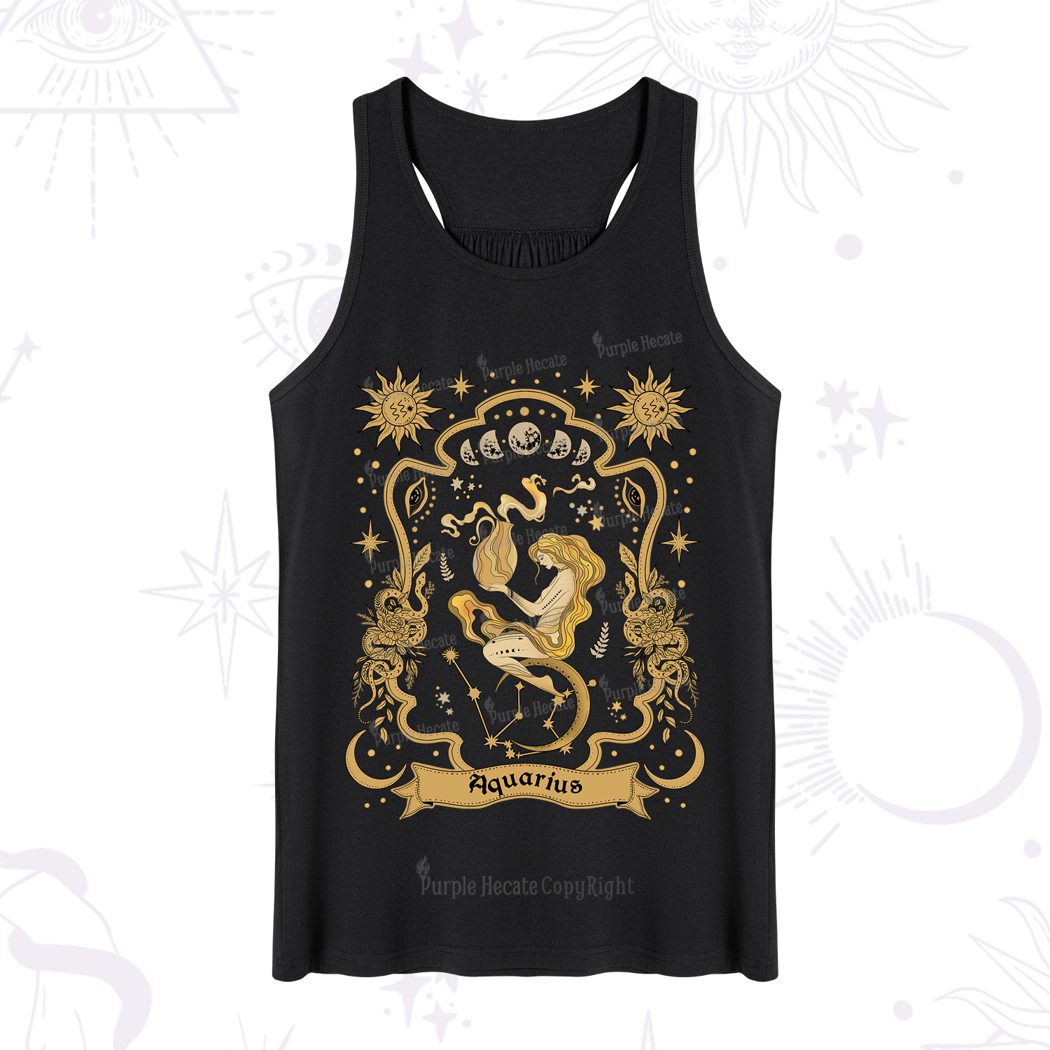 Purplehecate Aquarius' Astral Mirage Zodiac Tank
