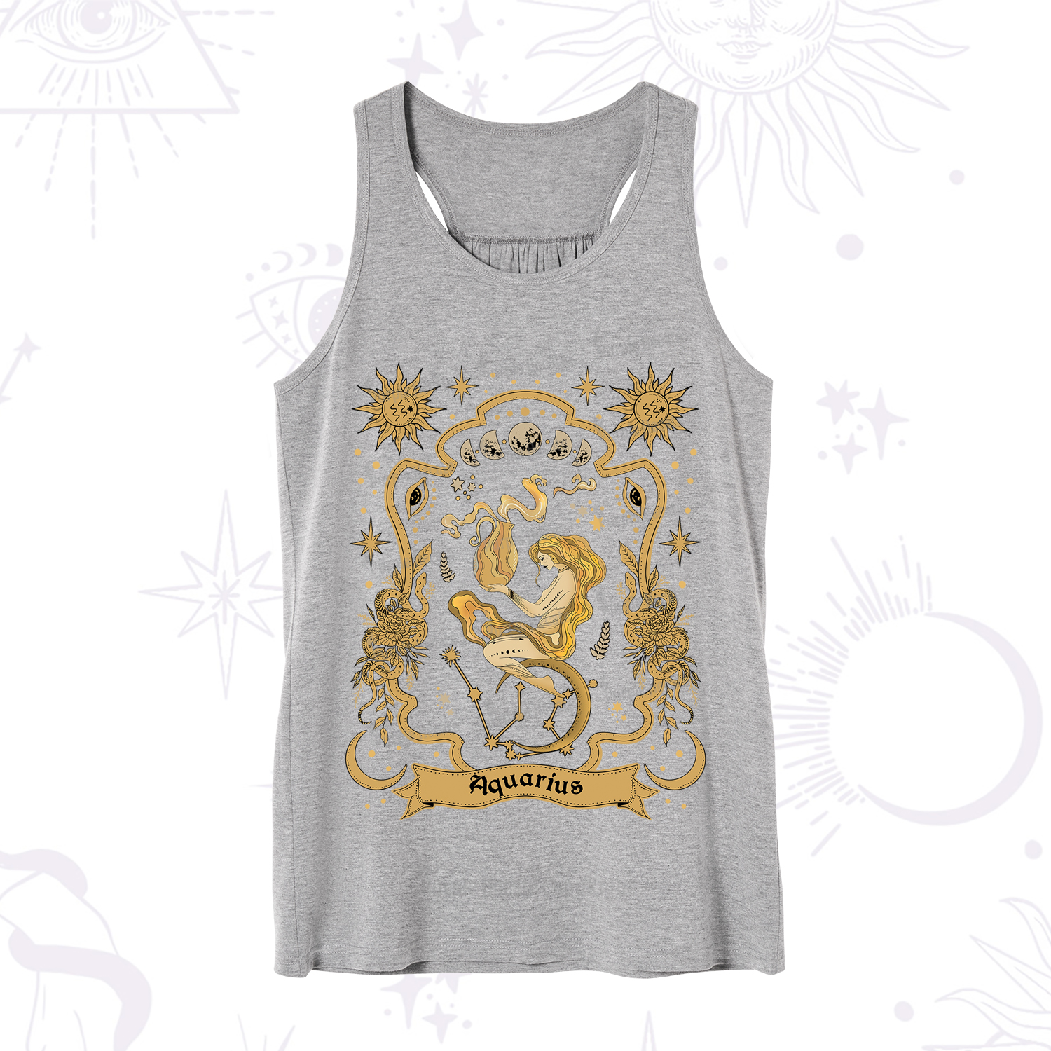 Purplehecate Aquarius' Astral Mirage Zodiac Tank