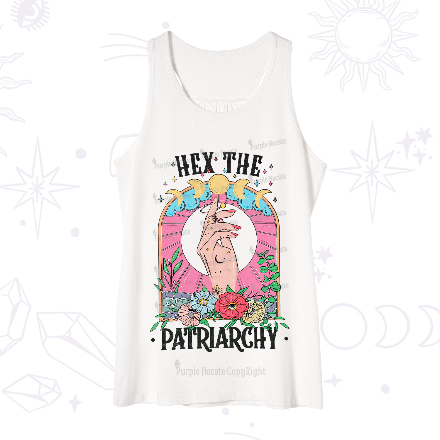 Purplehecate Hex The Patriarchy Tank