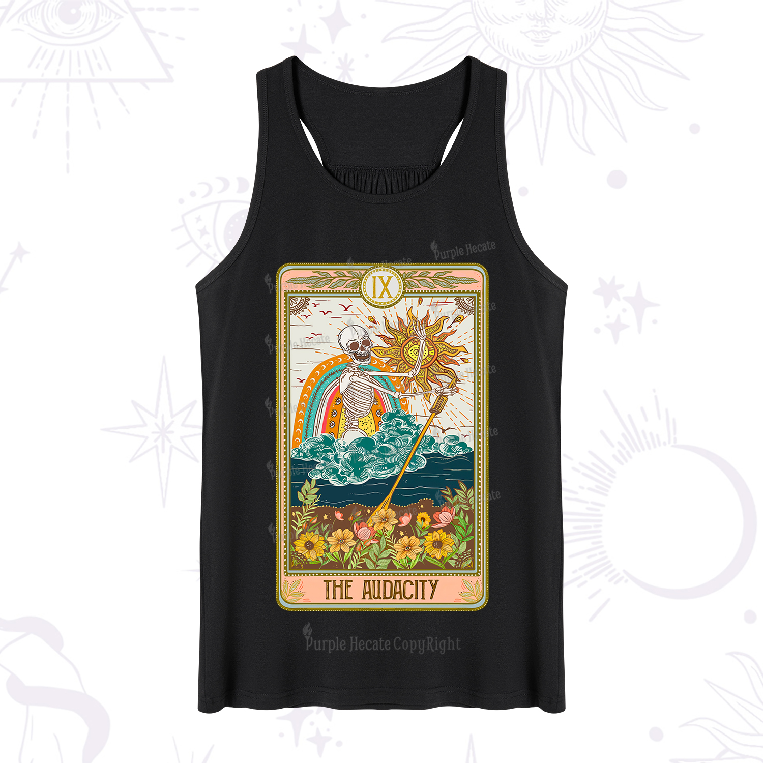 Purplehecate The Audacity Tarot Card Tank
