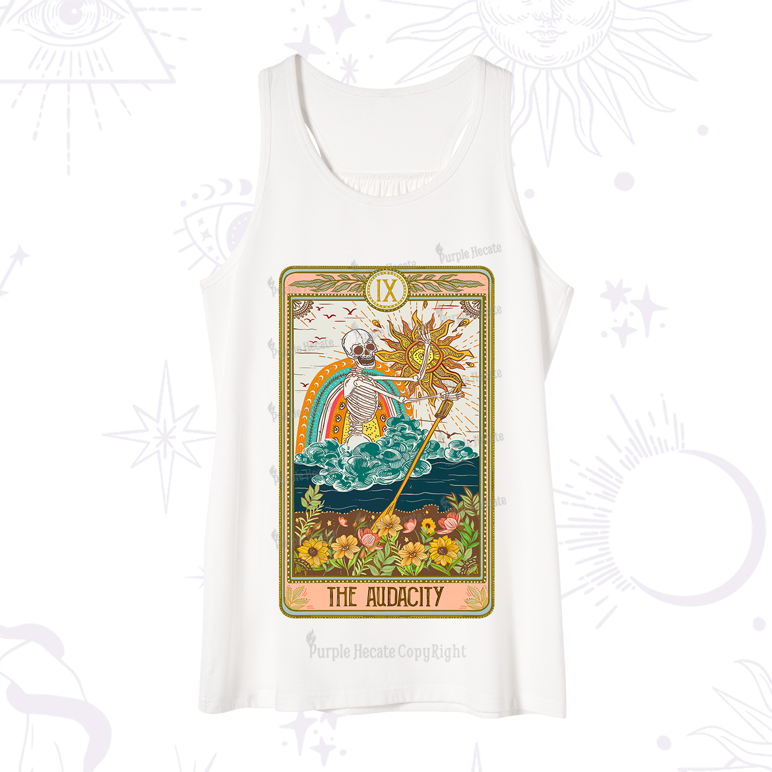 Purplehecate The Audacity Tarot Card Tank