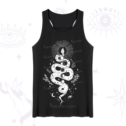 Purplehecate Mystical Moon Phases Snake Tank