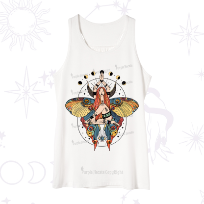 Purplehecate Luna Moth Tank