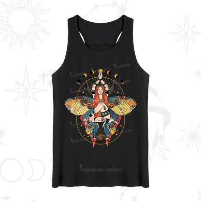 Purplehecate Luna Moth Tank