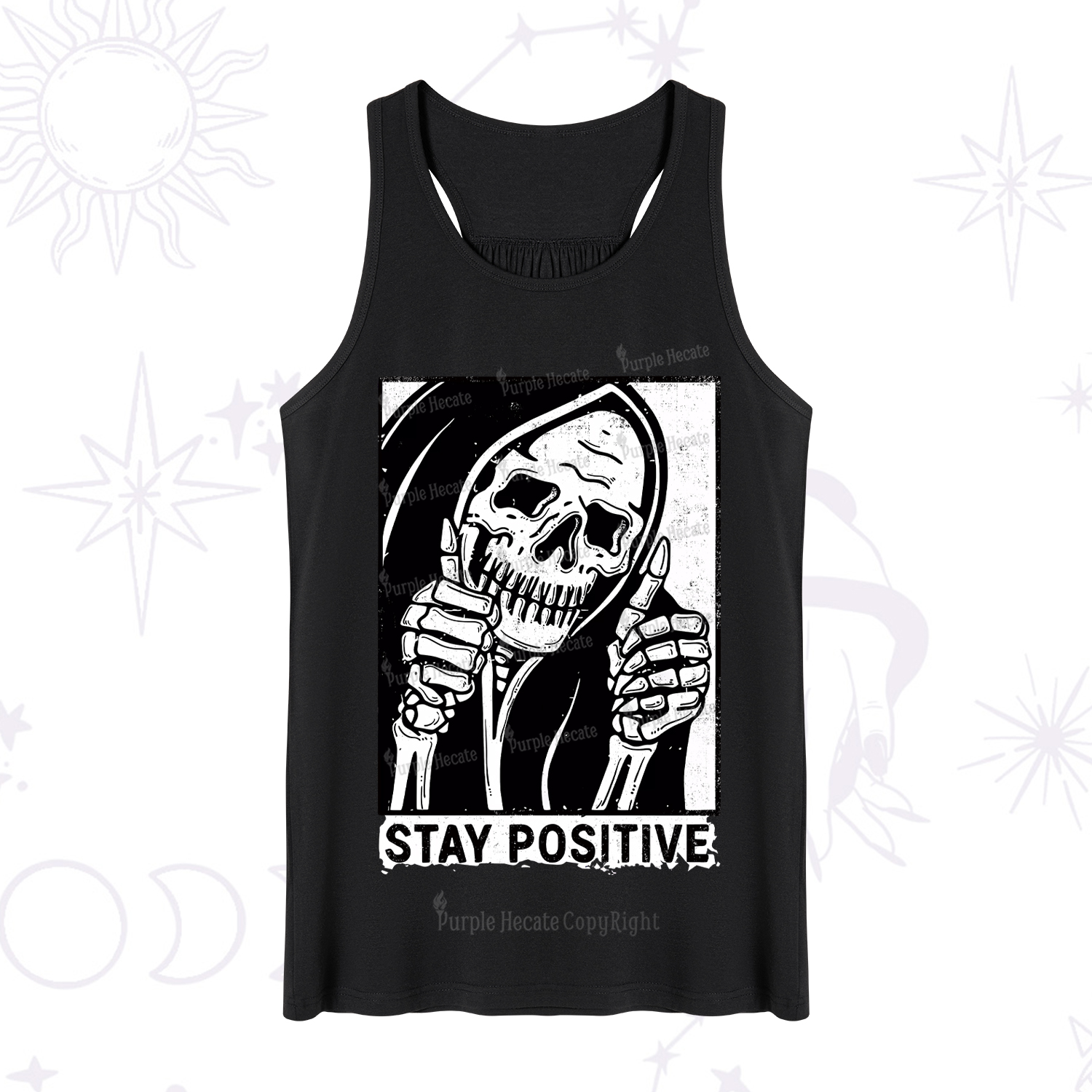 Purplehecate Stay Positive Tank