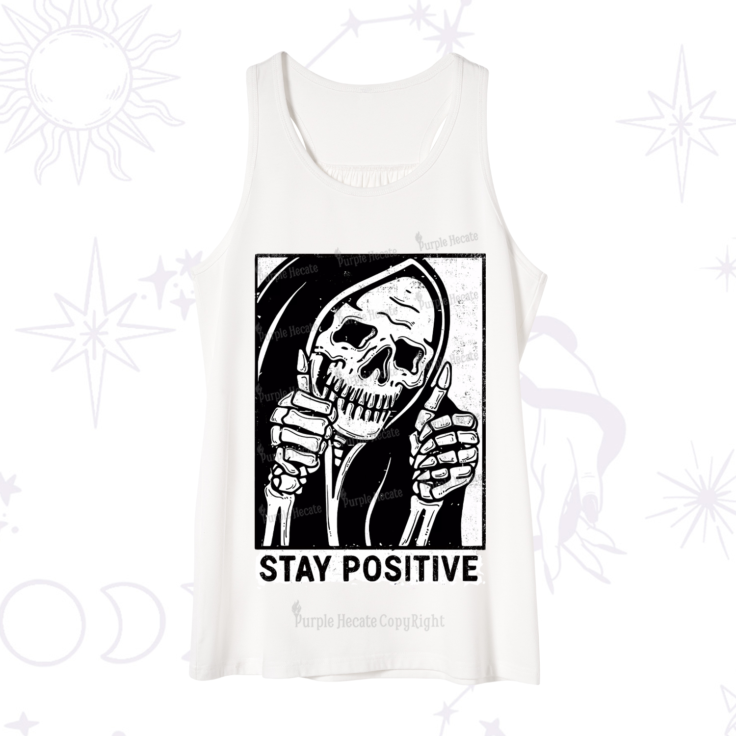 Purplehecate Stay Positive Tank