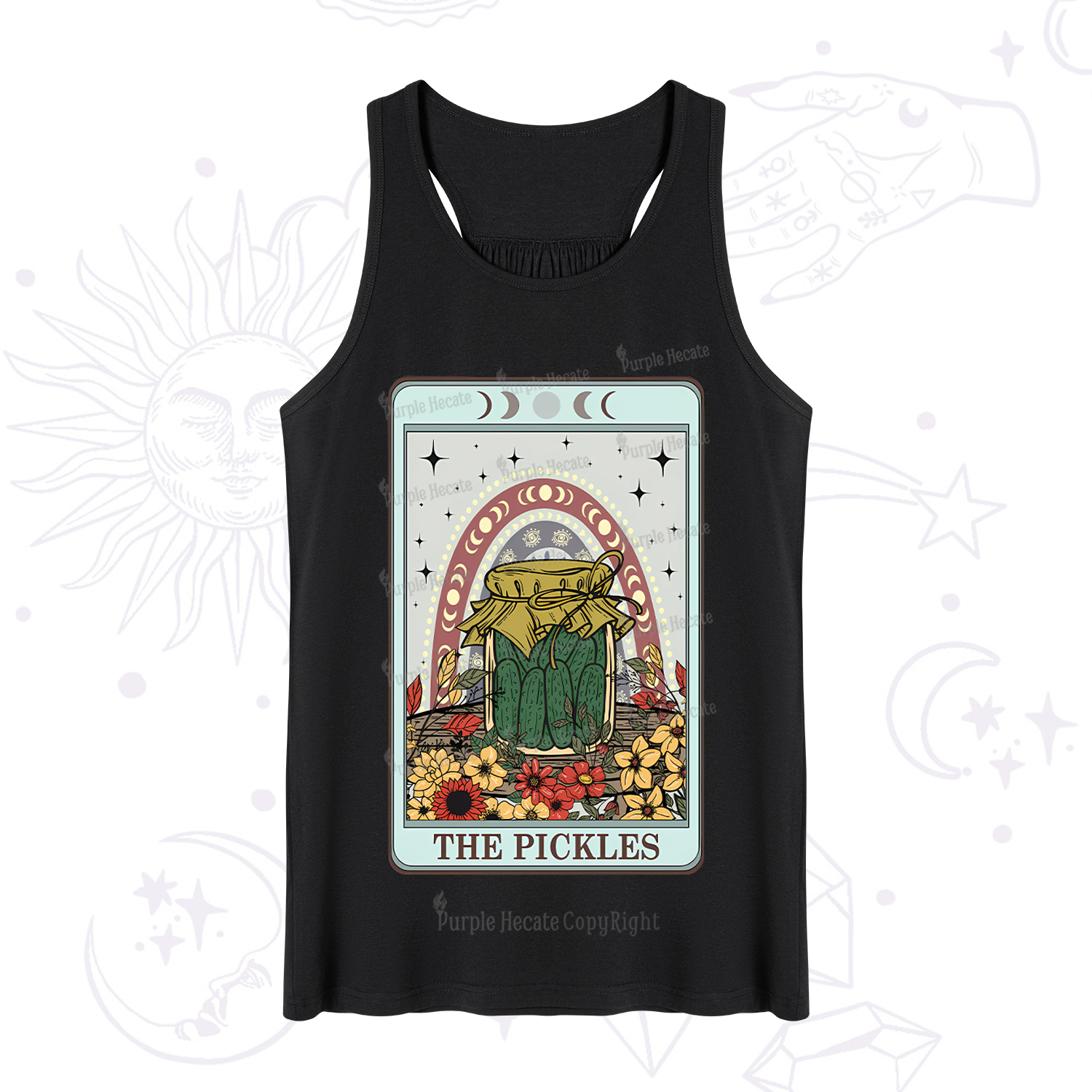Purplehecate The Pickles Tarot Tank