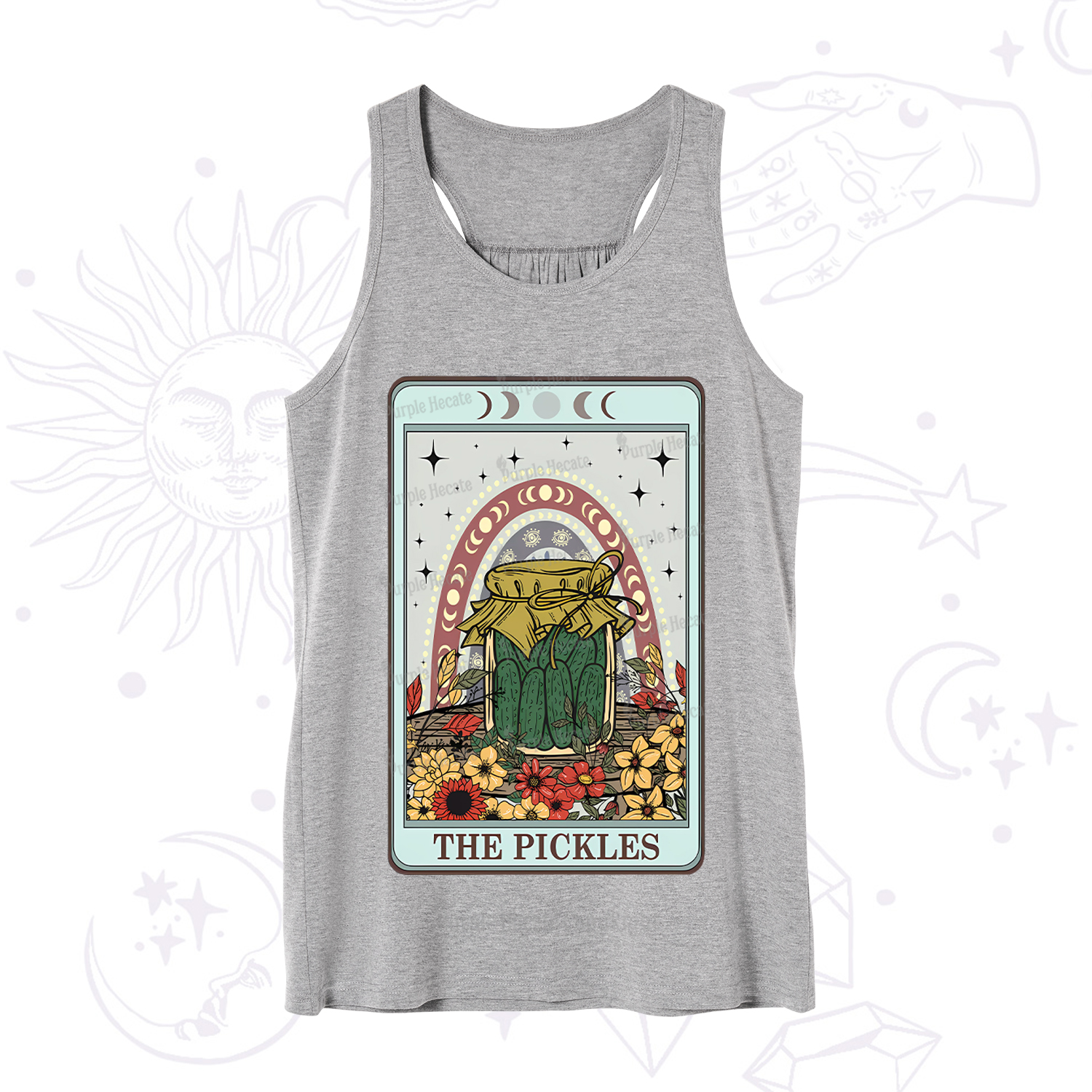 Purplehecate The Pickles Tarot Tank
