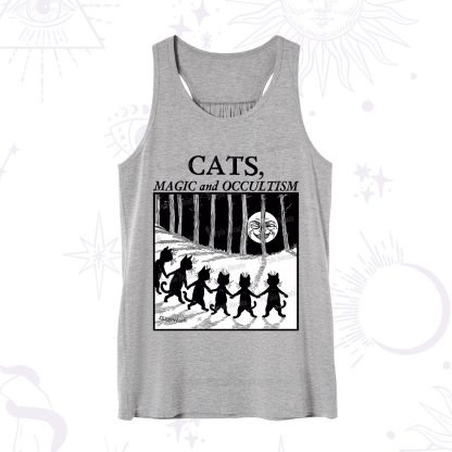 Purplehecate Cats Magic And Occultism Tank