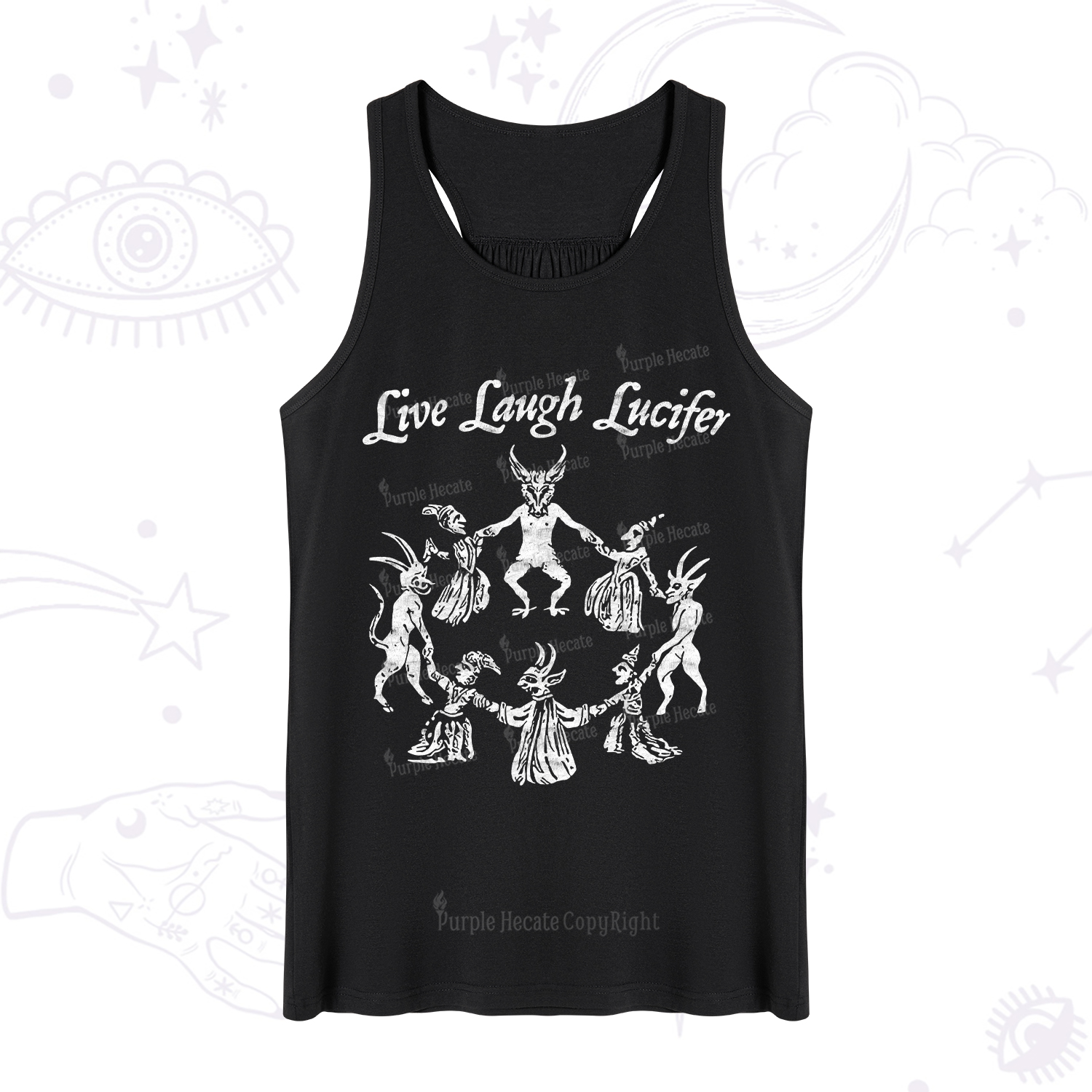 Purplehecate Live Laugh Lucifer Tank