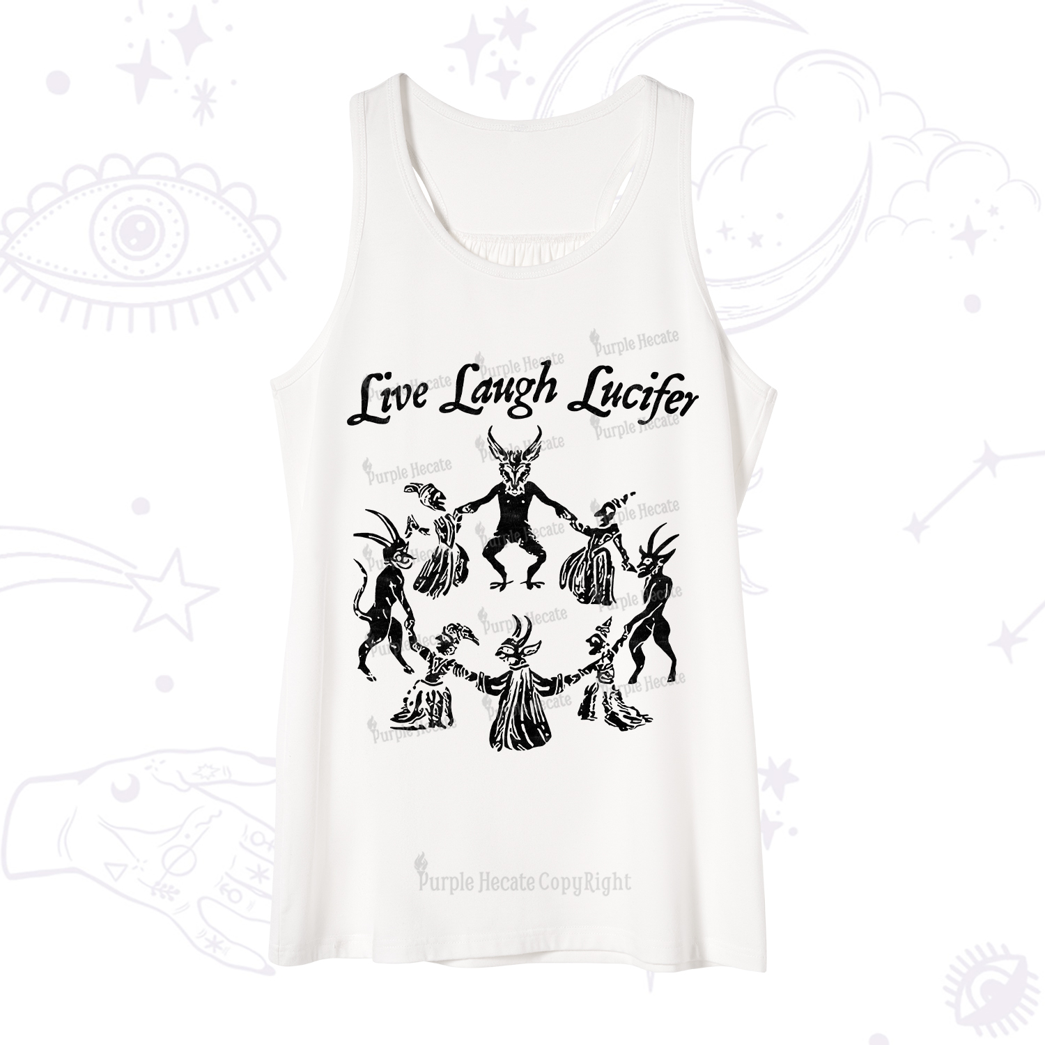 Purplehecate Live Laugh Lucifer Tank